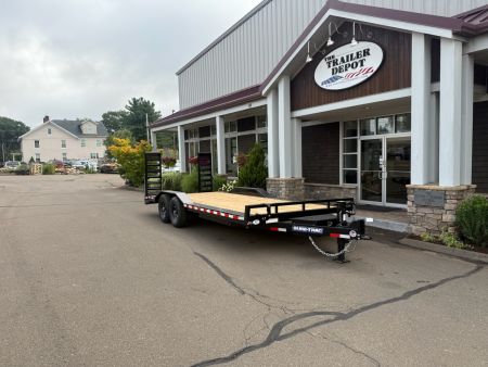 New Sure-Trac 8'6" x 20' Drive Over Fender Equipment Trailer 14K