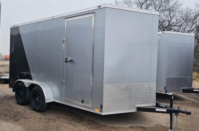 New 2026 Stallion Manufacturing LLC 7' x 14' Cargo / Enclosed Trailer