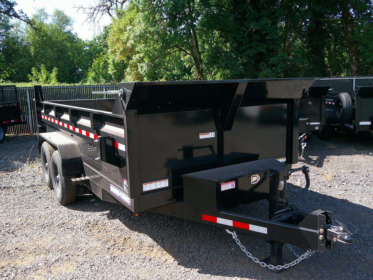 New 2026 Sure-Trac 7x12 HD Low Profile 14K Dump Trailer