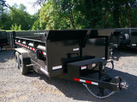 New 2026 Sure-Trac 7x12 HD Low Profile 14K Dump Trailer