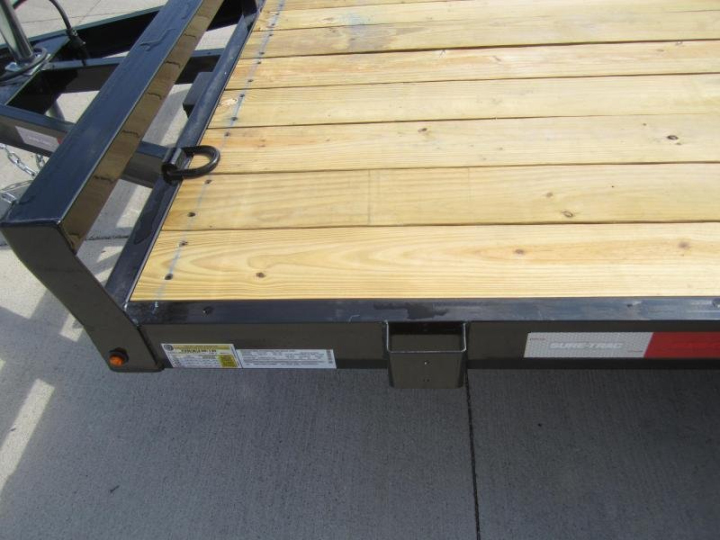 New 2026 Sure-Trac 7 X 18 Wood Deck Car Hauler 7k Car Hauler