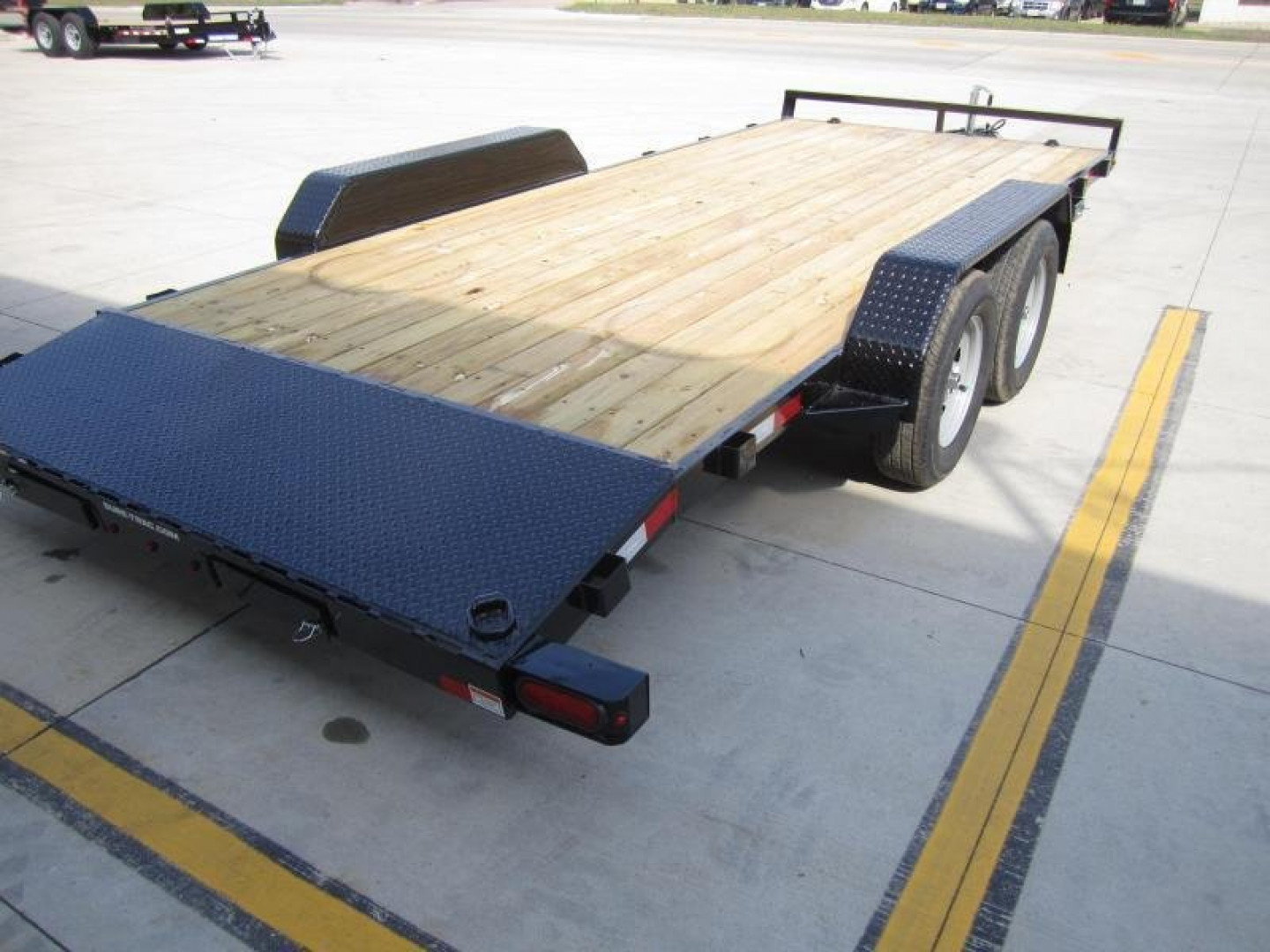 New 2026 Sure-Trac 7 X 18 Wood Deck Car Hauler 7k Car Hauler