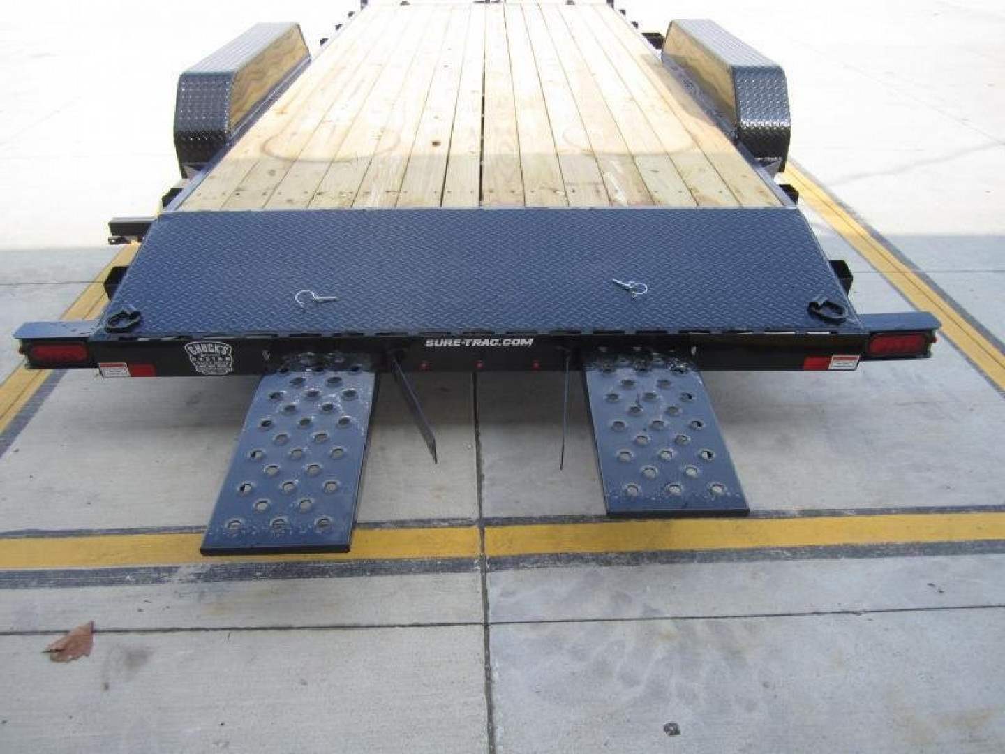 New 2026 Sure-Trac 7 X 18 Wood Deck Car Hauler 7k Car Hauler