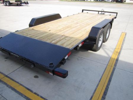 New 2026 Sure-Trac 7 X 18 Wood Deck Car Hauler 7k Car Hauler
