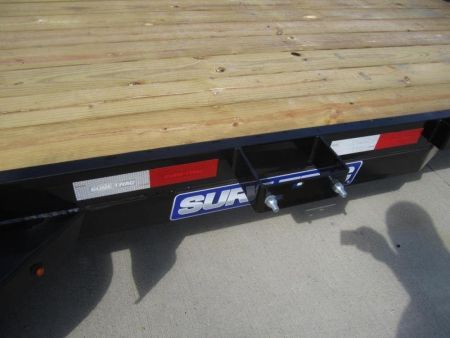 New 2026 Sure-Trac 7 X 18 Wood Deck Car Hauler 7k Car Hauler