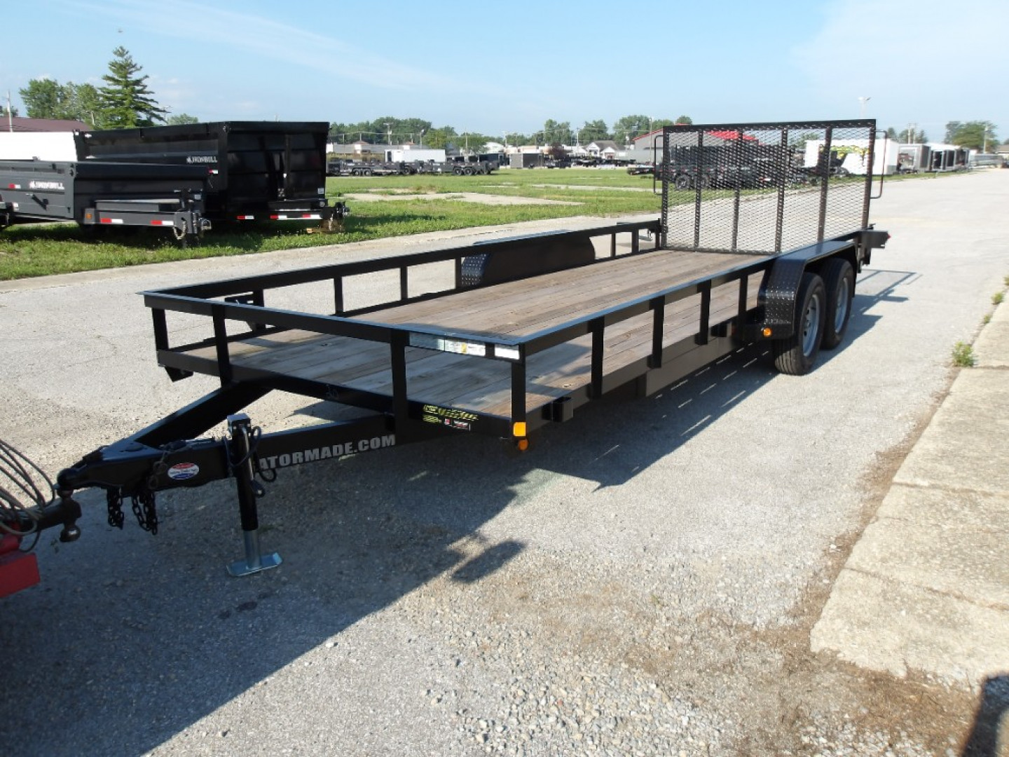 New 2026 Gatormade Trailers 83x20 20 Utility - 7K Utility Trailer