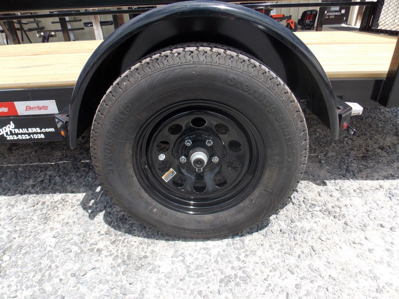 New 2025 Liberty LU3K83X14C4 Utility Trailer