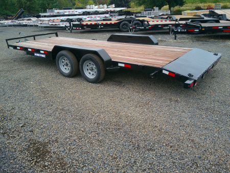 New 2025 Sure-Trac 7x20 (18+2) 7K Car Hauler