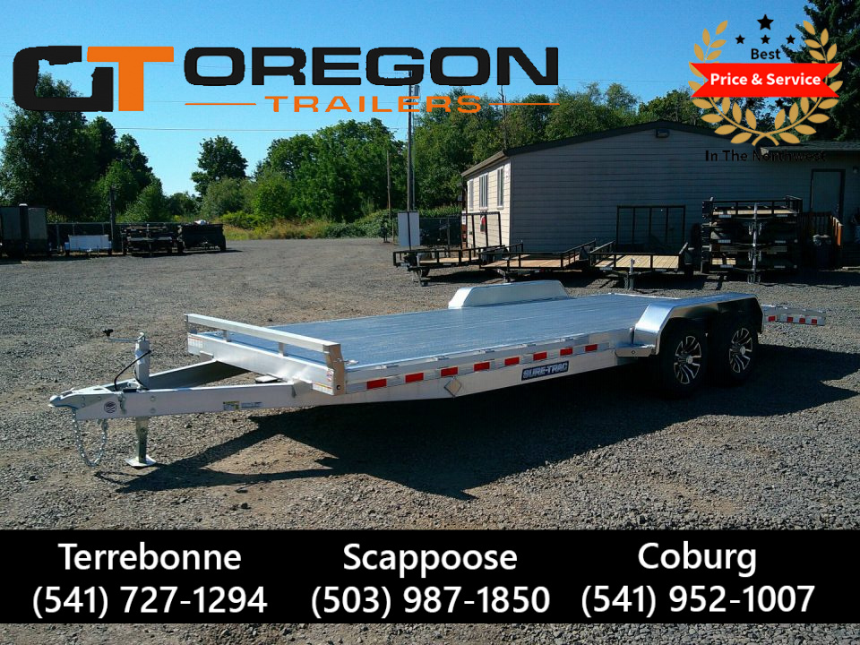 New 2025 Sure-Trac 7x20+2 10k Aluminum Car Hauler