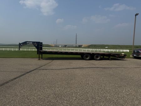 Used 2020 Delta Mfg 8'6"x32' FB GN Flatbed Trailer