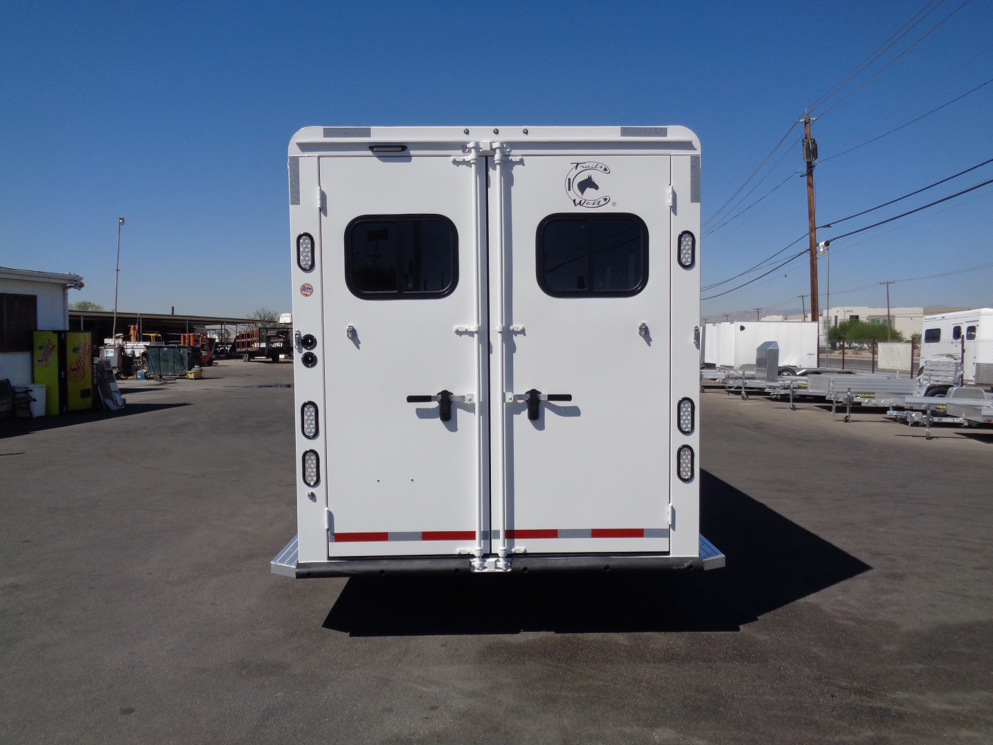 New 2026 Trails West * CLASSIC LQ 3-H * Classic LQ 3-Horse 7x7 Side Tack Goose Neck Horse Trailer *On Order*