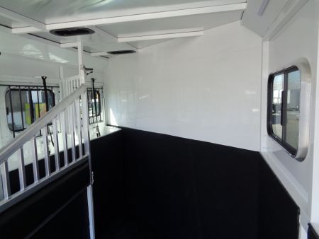 New 2026 Trails West * CLASSIC LQ 3-H * Classic LQ 3-Horse 7x7 Side Tack Goose Neck Horse Trailer *On Order*