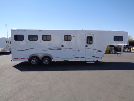 New 2026 Trails West * CLASSIC LQ 3-H * Classic LQ 3-Horse 7x7 Side Tack Goose Neck Horse Trailer *On Order*