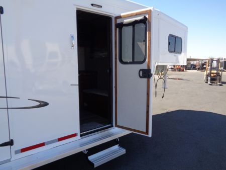 New 2026 Trails West * CLASSIC LQ 3-H * Classic LQ 3-Horse 7x7 Side Tack Goose Neck Horse Trailer *On Order*