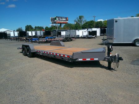 New 2025 Midsota 7x24 (16+8) 17.6K EQ Tilt Trailer