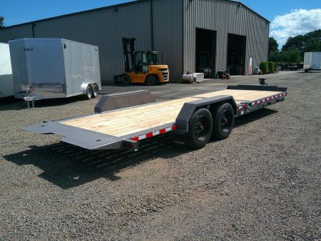 New 2025 Midsota 7x24 (16+8) 17.6K EQ Tilt Trailer