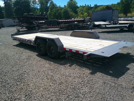 New 2025 Midsota 7x24 (16+8) 17.6K EQ Tilt Trailer