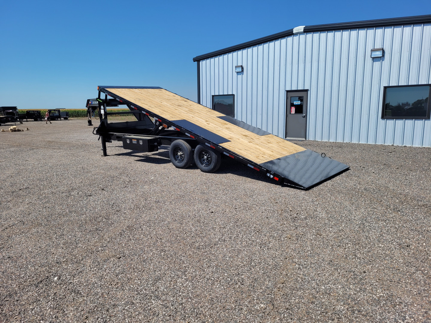 New 2026 Load Trail 102"x24' Gooseneck Deckover Tilt Trailer