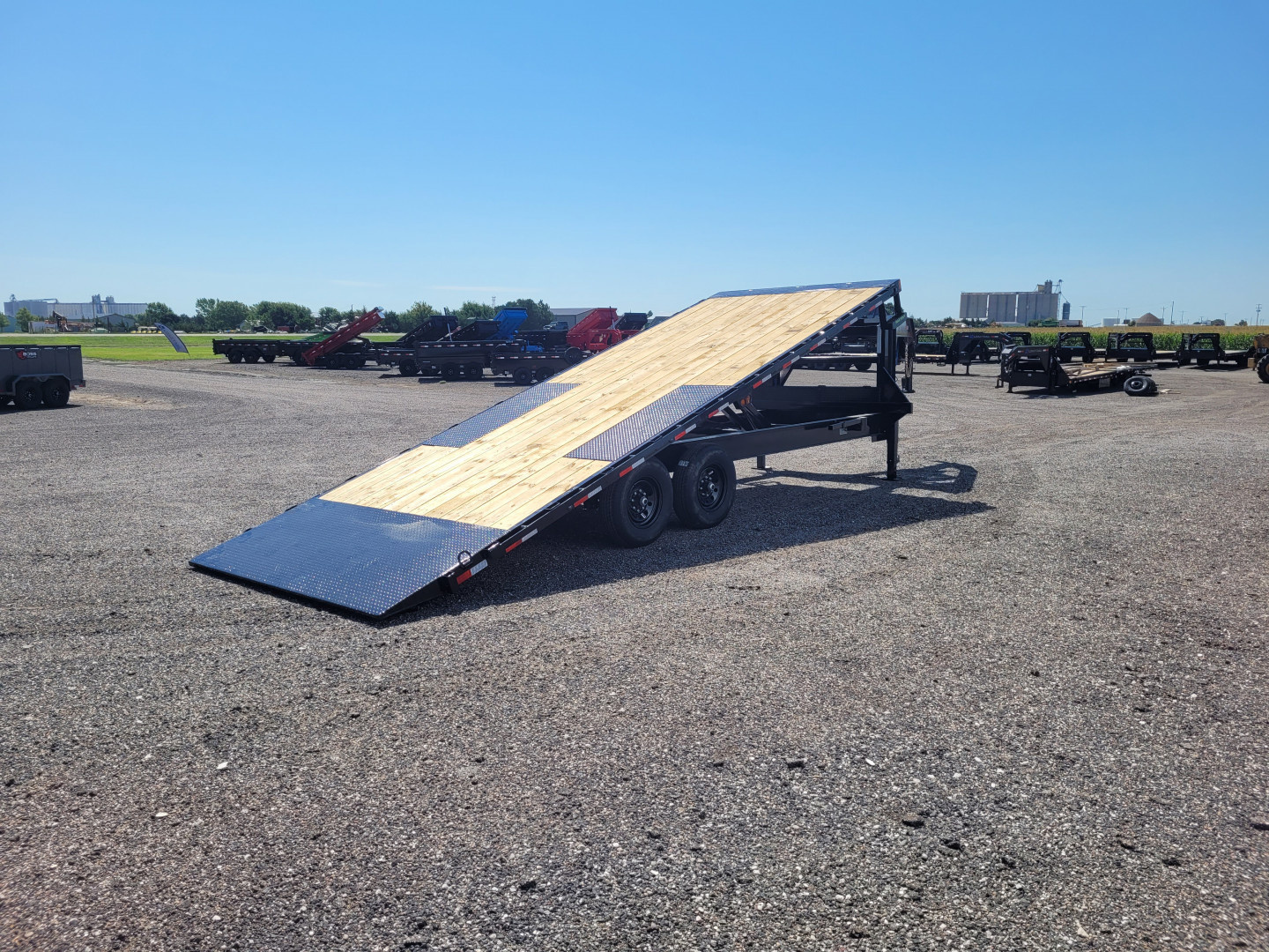 New 2026 Load Trail 102"x24' Gooseneck Deckover Tilt Trailer