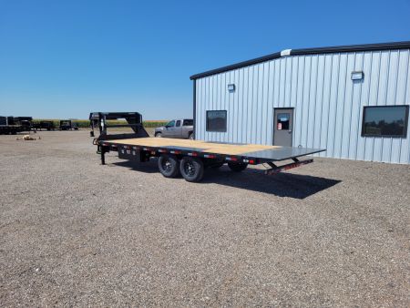 New 2026 Load Trail 102"x24' Gooseneck Deckover Tilt Trailer