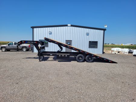 New 2026 Load Trail 102"x24' Gooseneck Deckover Tilt Trailer