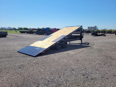 New 2026 Load Trail 102"x24' Gooseneck Deckover Tilt Trailer