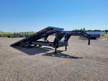New 2026 Load Trail 102"x24' Gooseneck Deckover Tilt Trailer