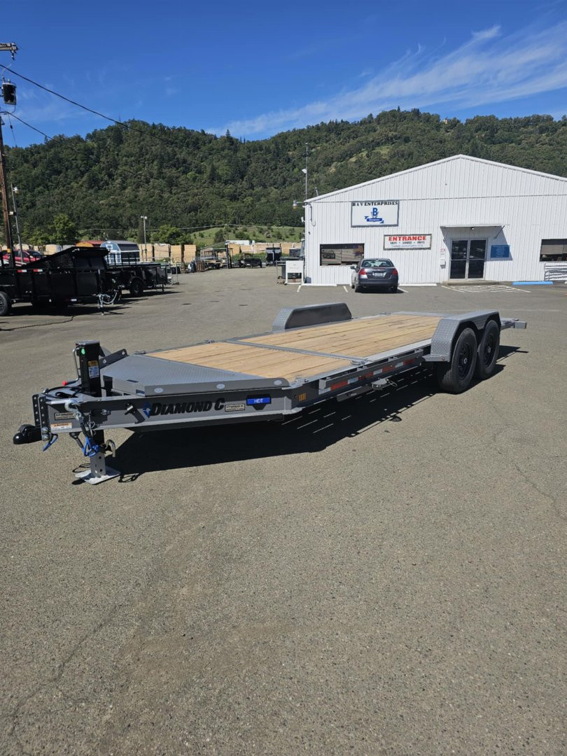 New 2026 Diamond C Trailers HDT207 82X20 Equipment Trailer CEMENT GRAY