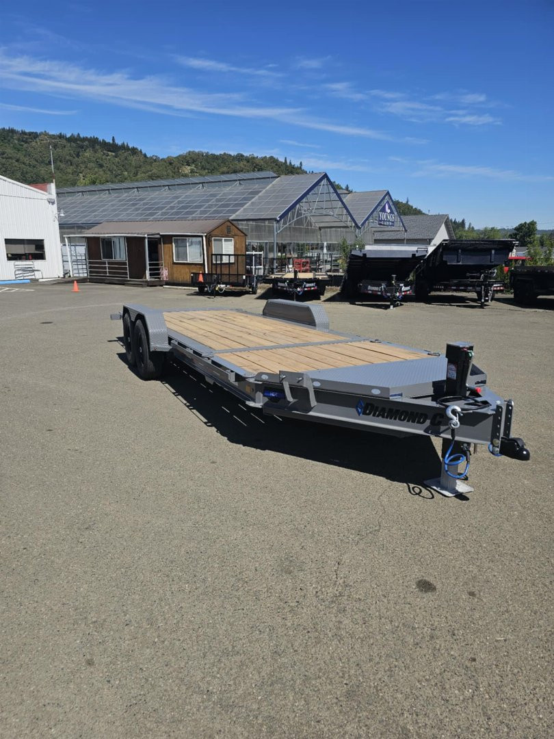 New 2026 Diamond C Trailers HDT207 82X20 Equipment Trailer CEMENT GRAY