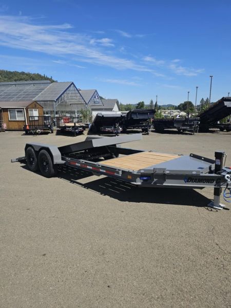 New 2026 Diamond C Trailers HDT207 82X20 Equipment Trailer CEMENT GRAY