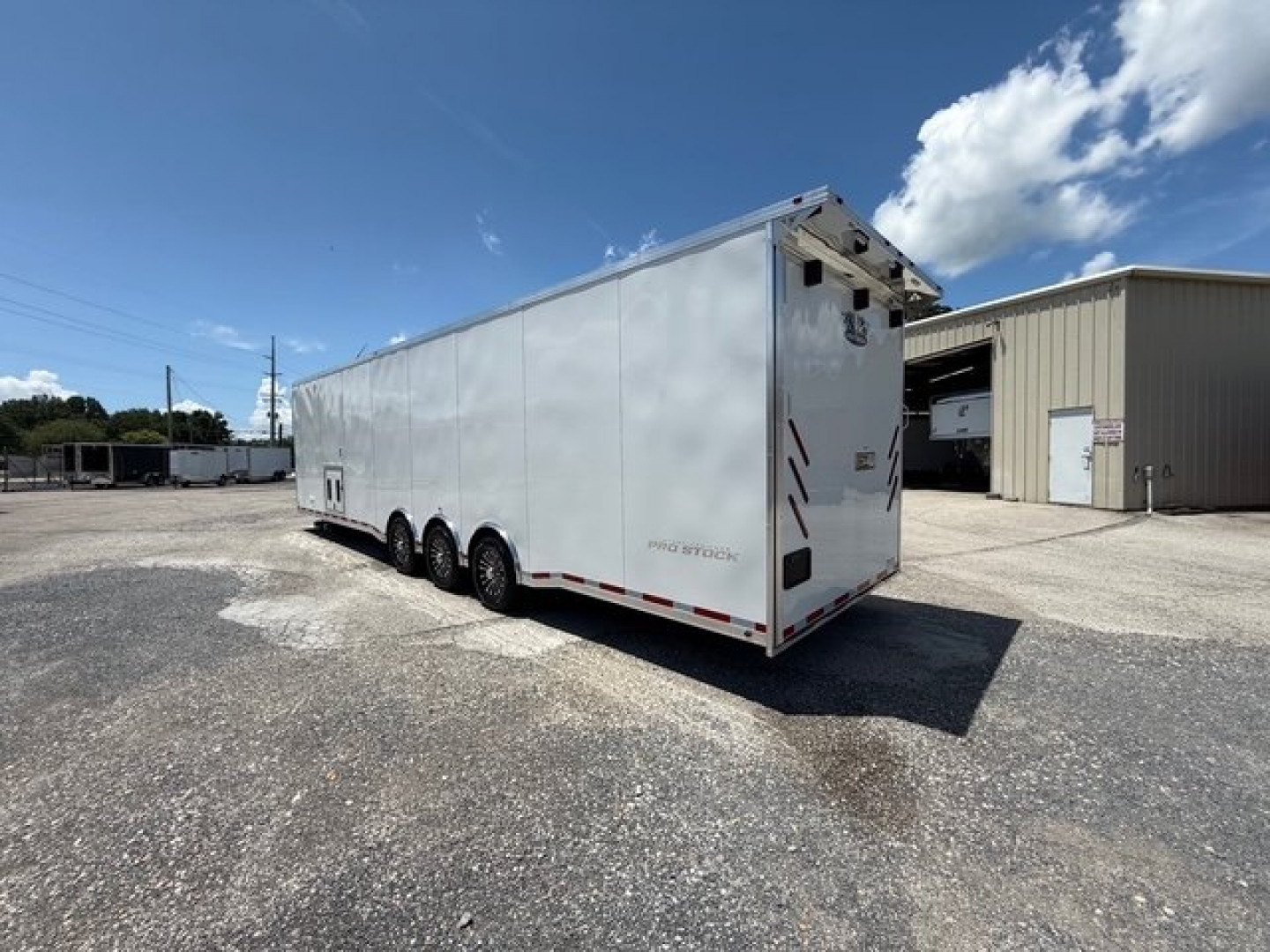 New Vintage Trailers 8.5x34 Race Trailer Car / Racing Trailer