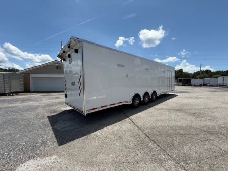 New Vintage Trailers 8.5x34 Race Trailer Car / Racing Trailer