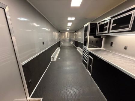 New Vintage Trailers 8.5x34 Race Trailer Car / Racing Trailer