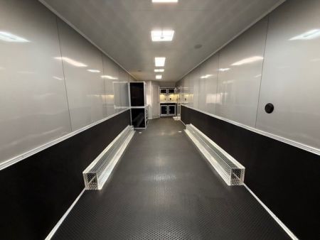 New Vintage Trailers 8.5x34 Race Trailer Car / Racing Trailer