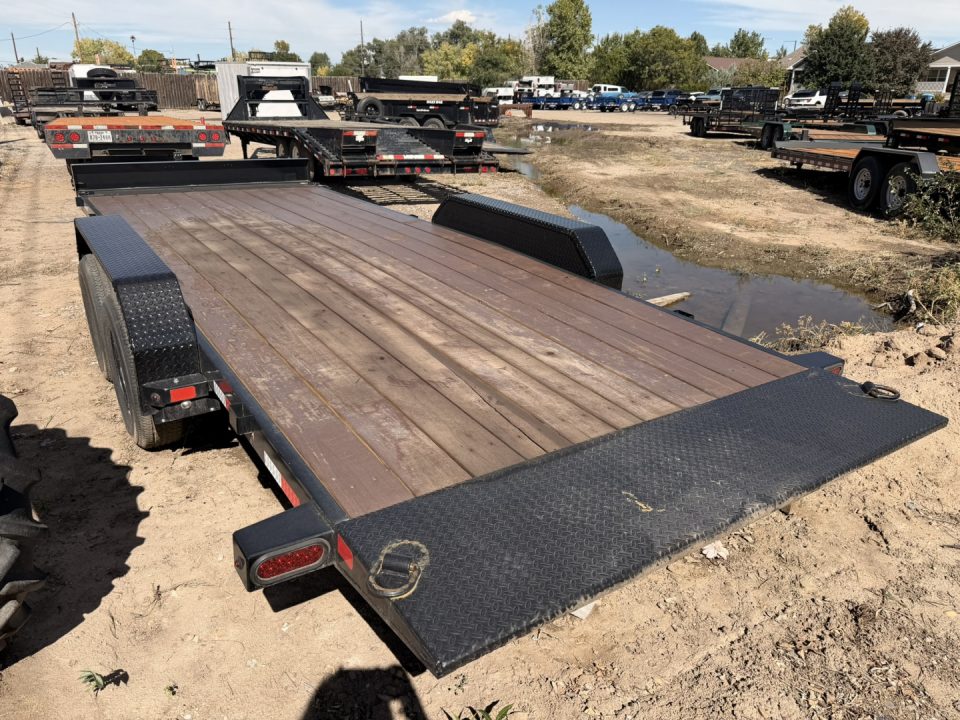 Used 2025 Load Trail 7-20 Power Tilt Car Hauler