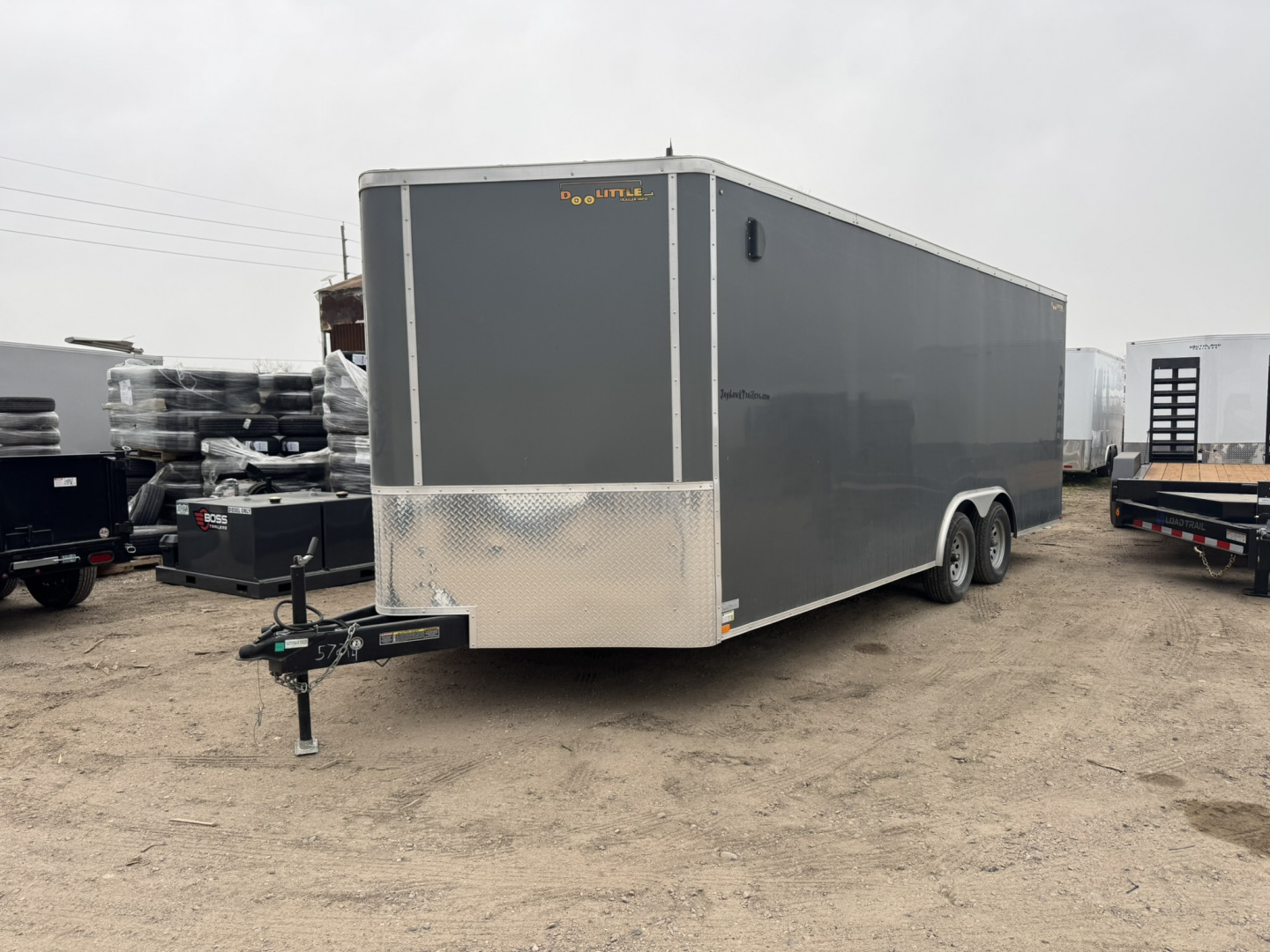 Used 2022 Doolittle Trailers 8-20 Enclosed