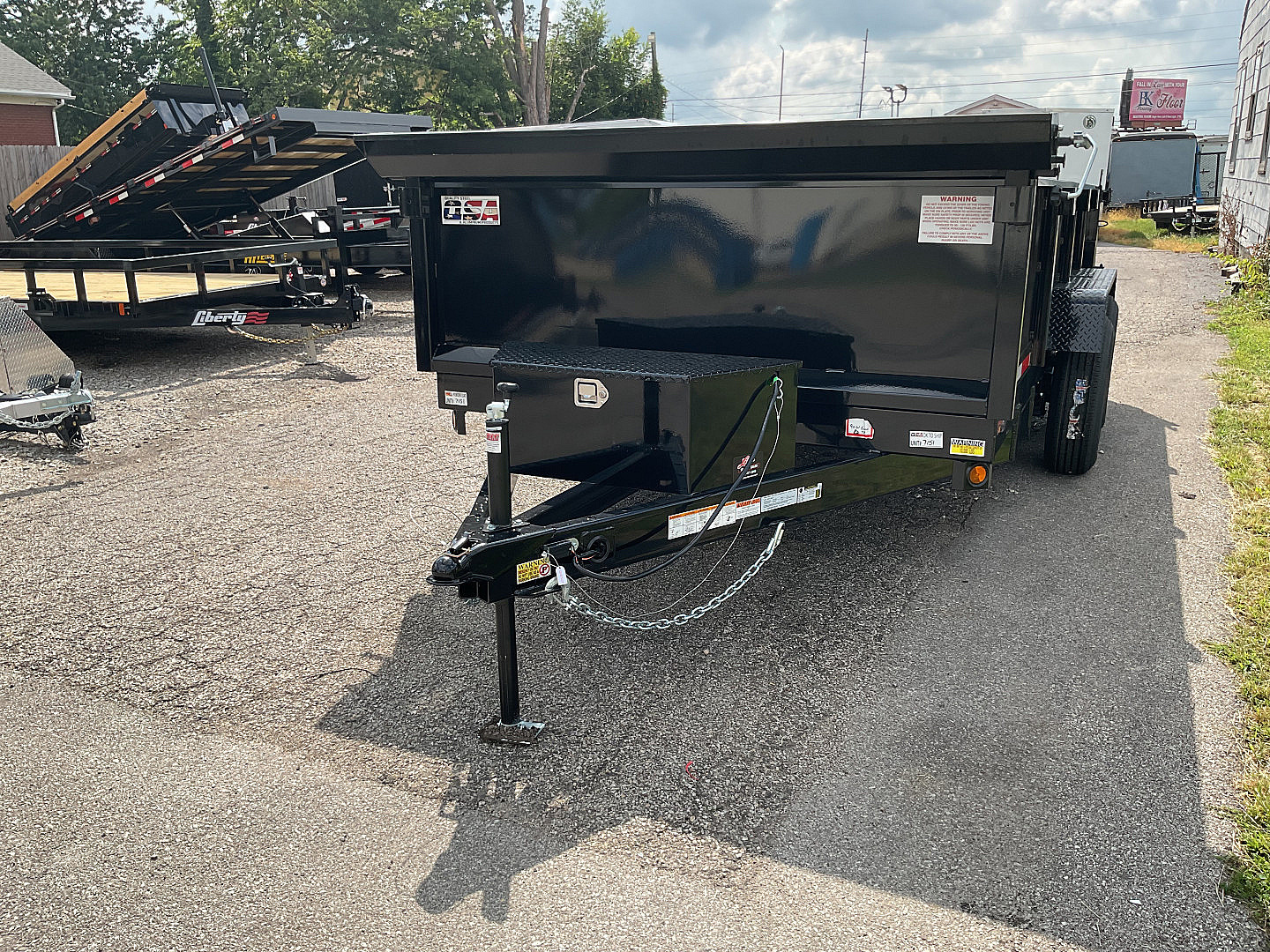 2026 7×14 Dump Trailer photo 2