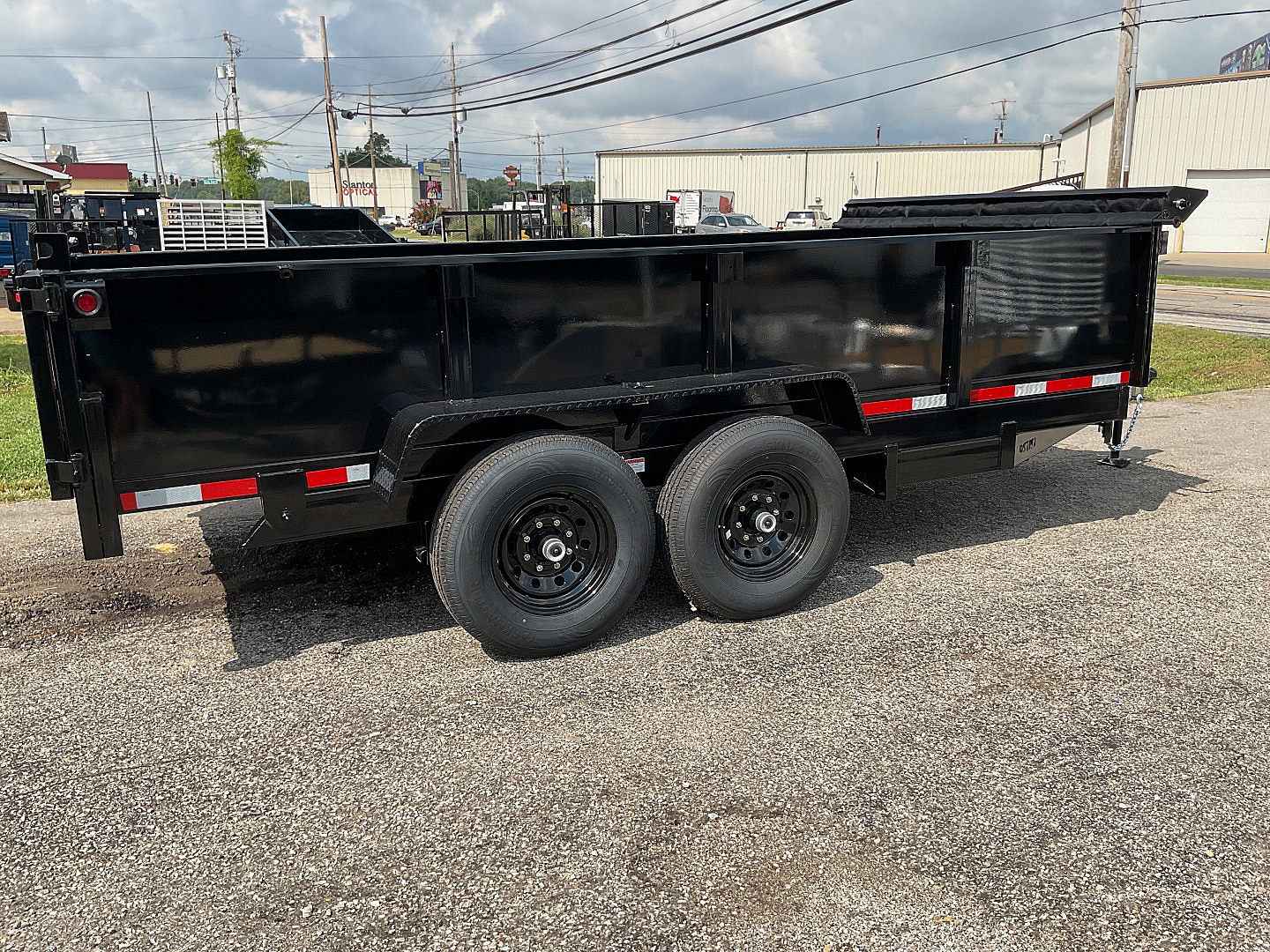 2026 7×14 Dump Trailer photo 3