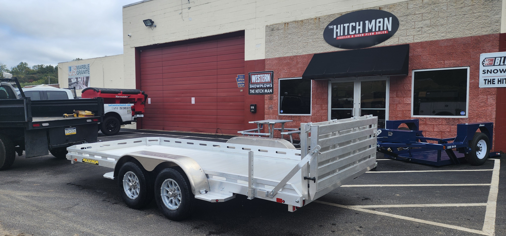 New 6' 6 x 16 Aluma 7800 Car / Racing Trailer 7k