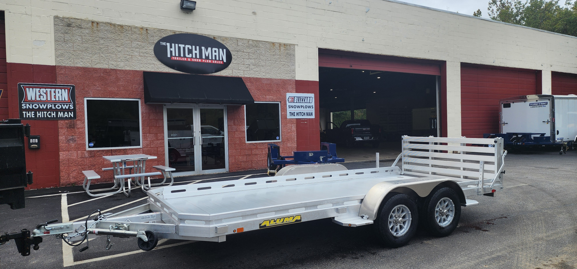 New 6' 6 x 16 Aluma 7800 Car / Racing Trailer 7k