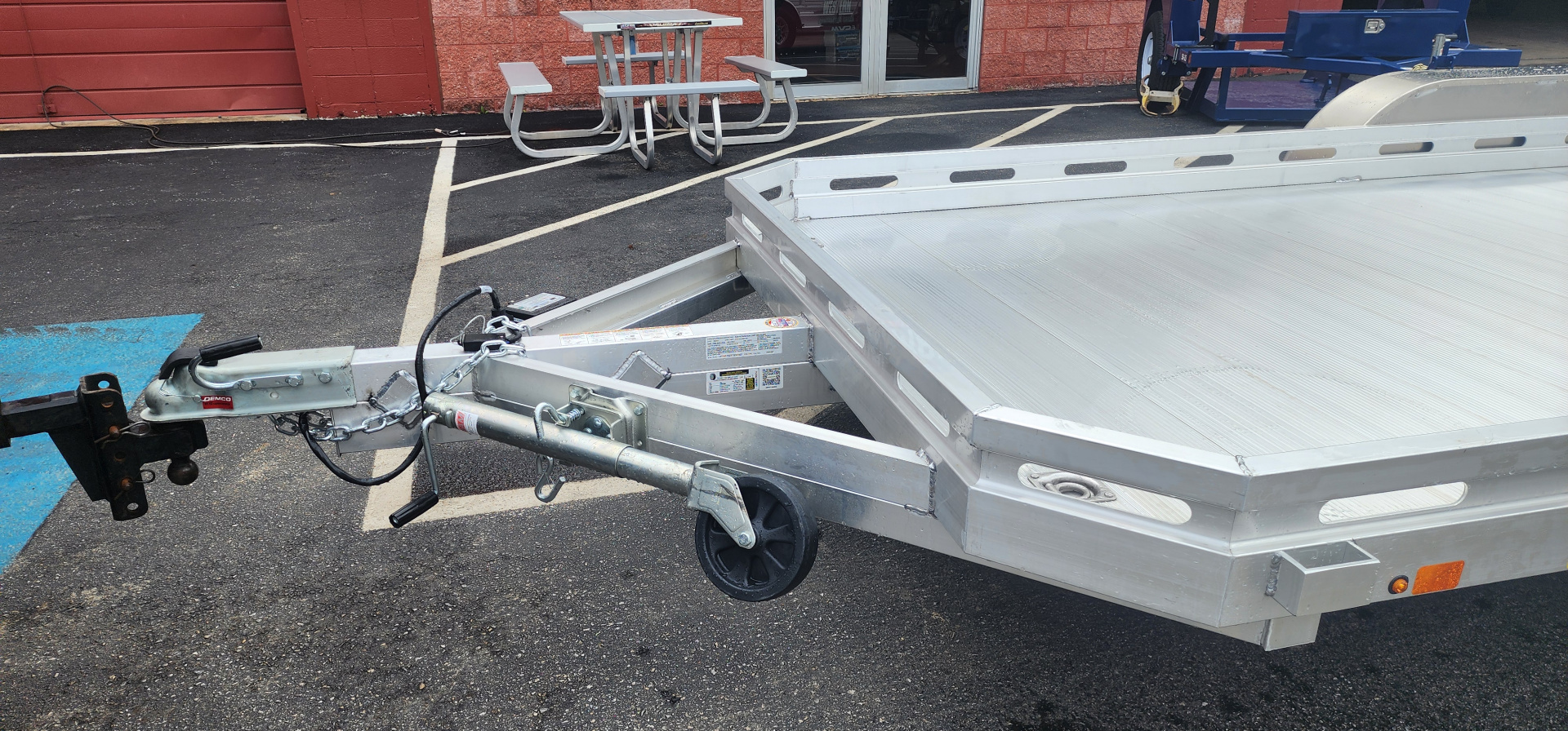 New 6' 6 x 16 Aluma 7800 Car / Racing Trailer 7k