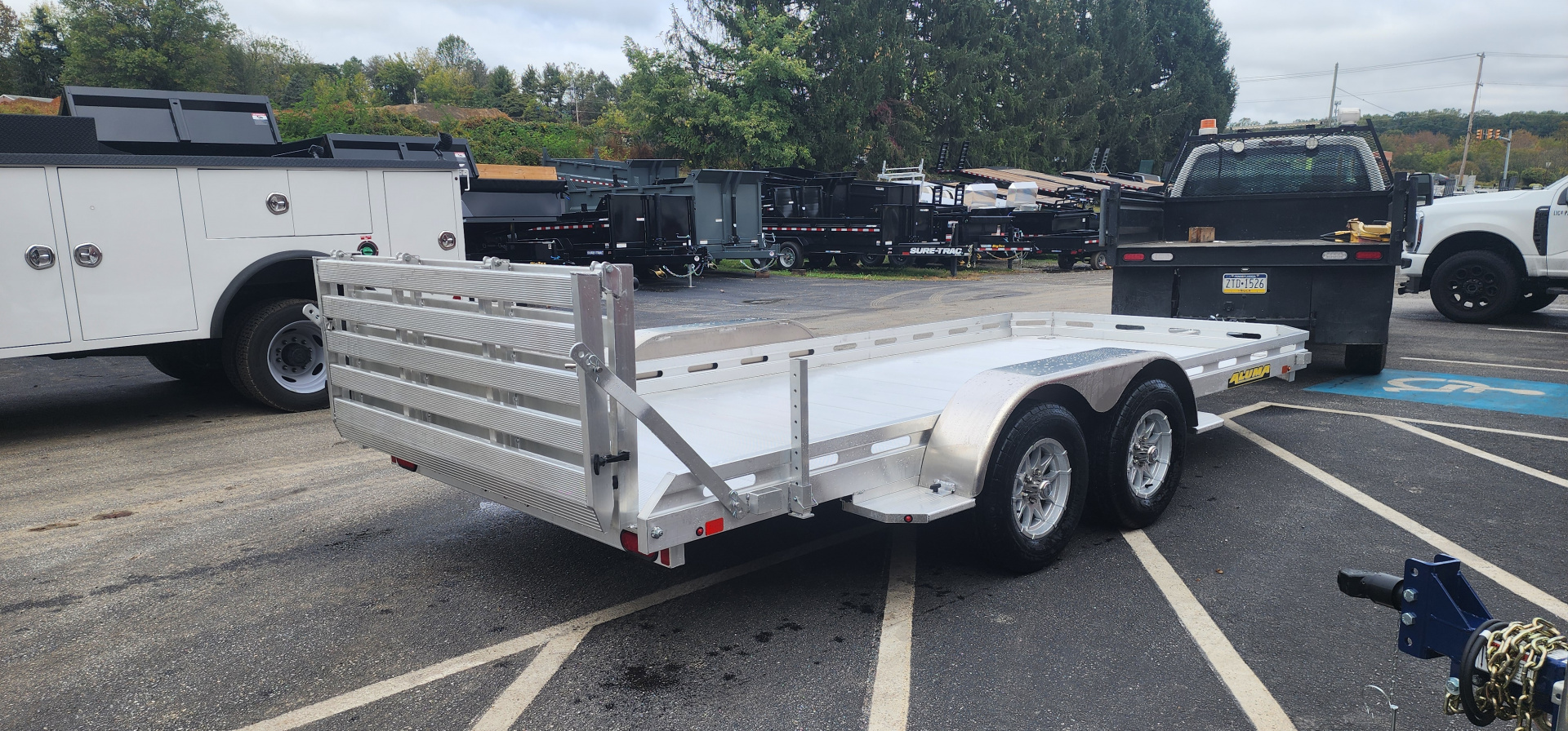 New 6' 6 x 16 Aluma 7800 Car / Racing Trailer 7k