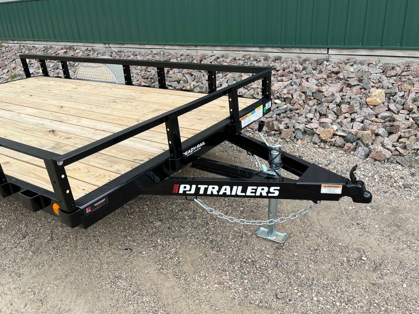 New 2026 10'x77" 3.5k PJ Single Axle Channel Utility Trailer