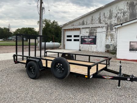 New 2026 H&H Trailers H7612RS-030 Utility Trailer