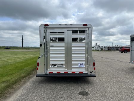 New 2026 4-Star Trailers 24' Deluxe GN Stock / Stock Combo Trailer