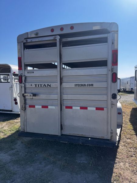 Used 2018 Titan Trailer 24' Stock Trailer