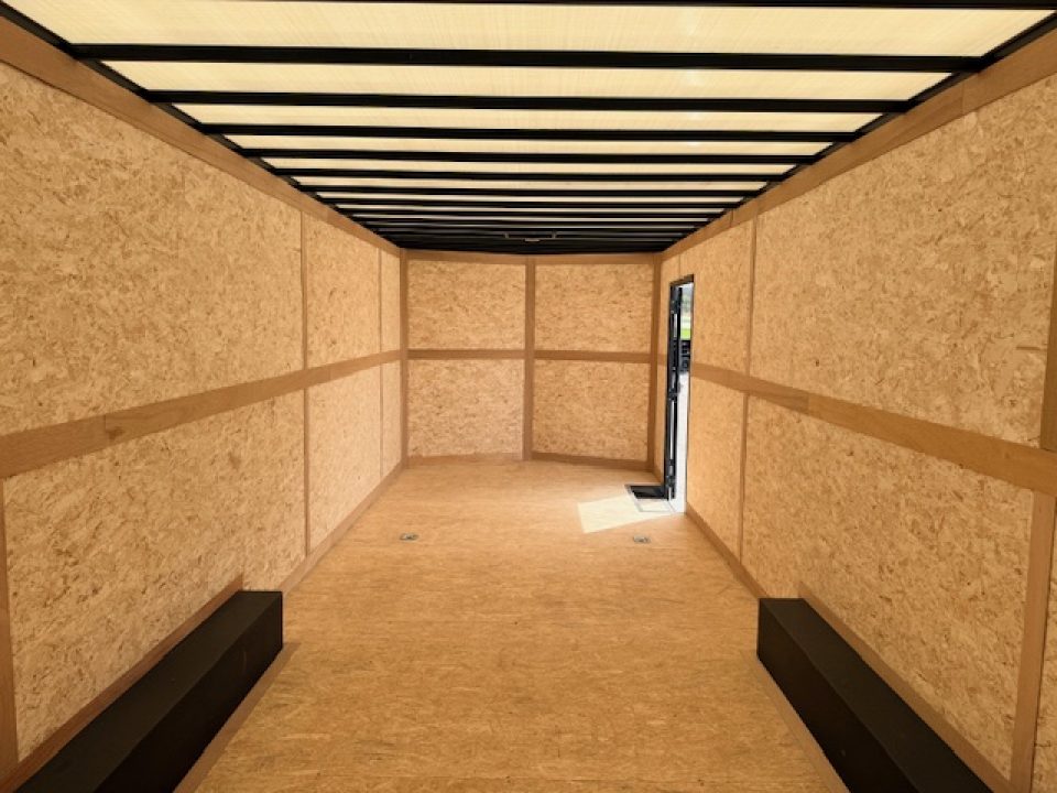 New 2026 Cross Blackout 8.5'x26' 10k Alpha Flat Top V-Nose Enclosed Car Hauler Cargo Trailer