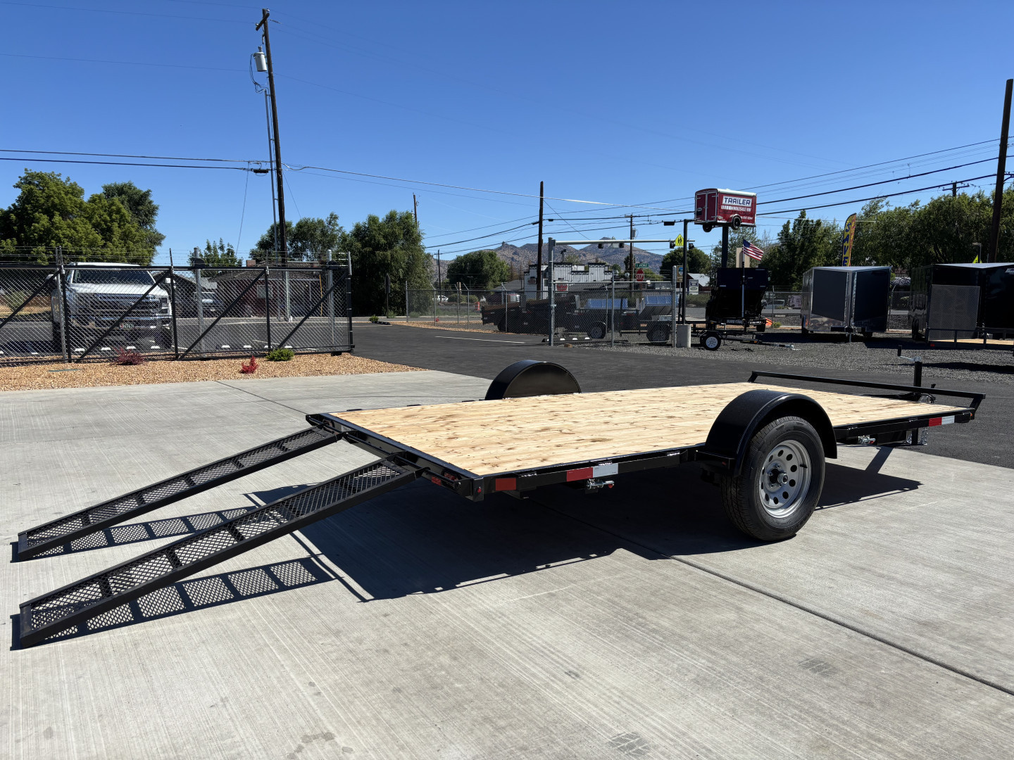 New 6.6x13 SA 3K Eagle Flatbed