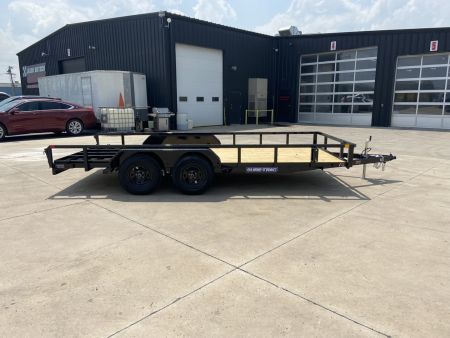 New Sure-Trac 16' Tube Top Utility Trailer