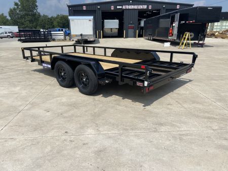 New Sure-Trac 16' Tube Top Utility Trailer